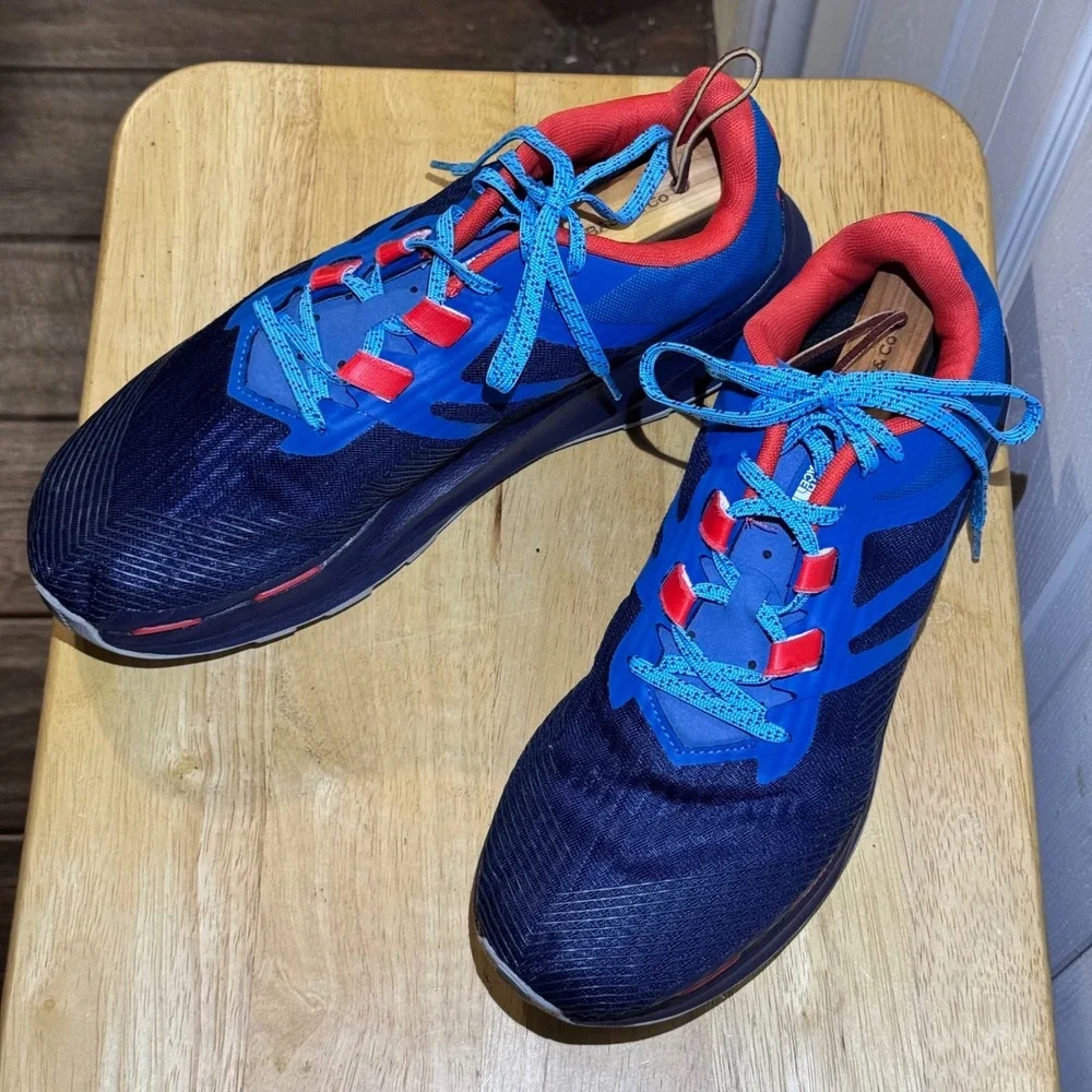 The North Face VECTIV Enduris II Mens 12.5 Blue Trail Running Shoes NF0A4OAW